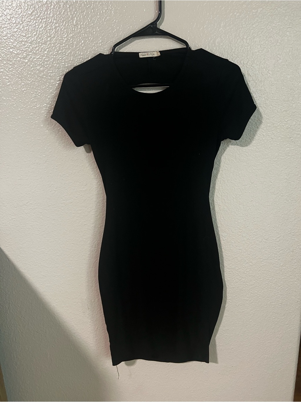 Heart Hips Backless Mini Dress